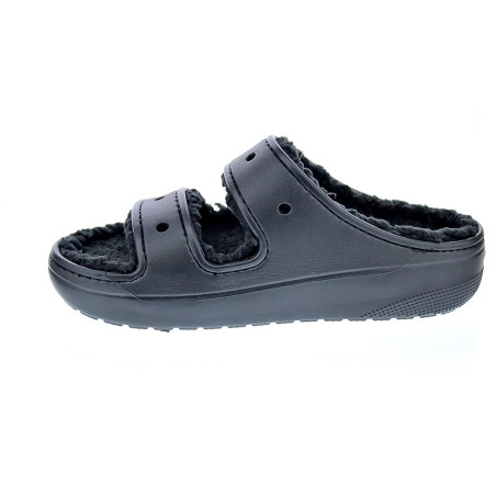 Zuecos Crocs zapatos Mujer modelo Classic Cozzy Negro 