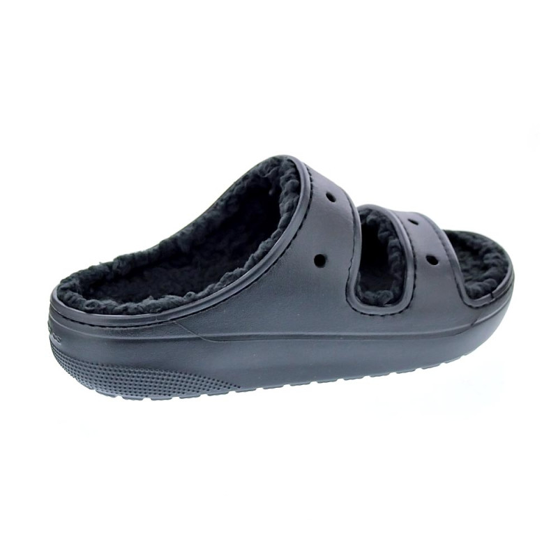 Zuecos Crocs zapatos Mujer modelo Classic Cozzy Negro 