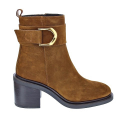 Botines Alpe zapatos Mujer modelo 27381101 Marrón 