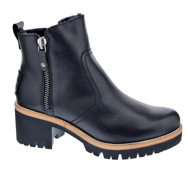 Botines Panama Jack zapatos Mujer modelo Pauline Igloo Trav B3 Negro 