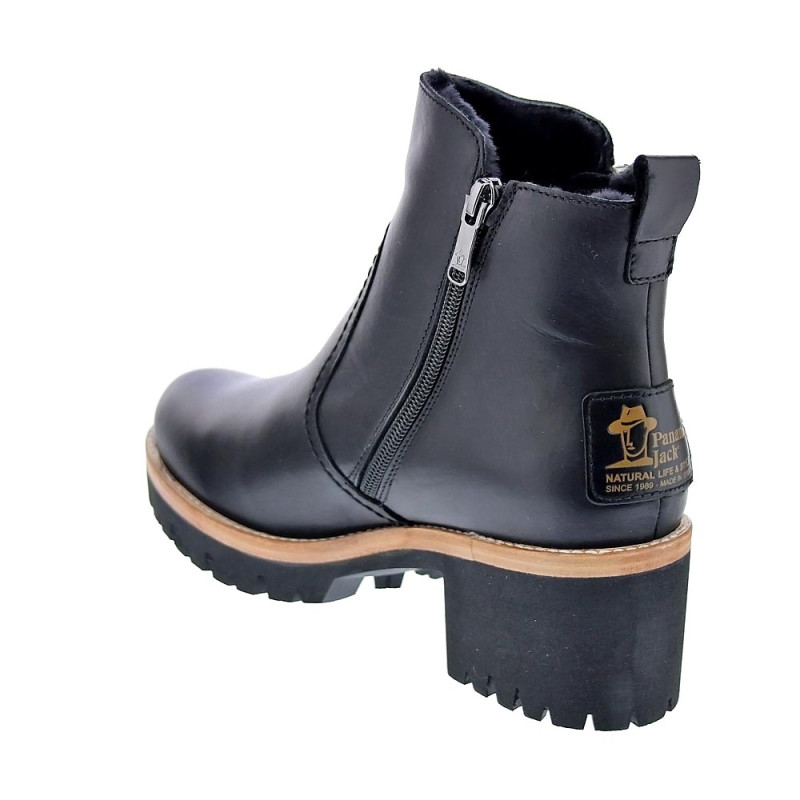 Botines Panama Jack zapatos Mujer modelo Pauline Igloo Trav B3 Negro 