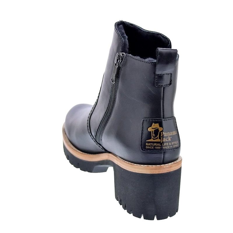 Botines Panama Jack zapatos Mujer modelo Pauline Igloo Trav B3 Negro 