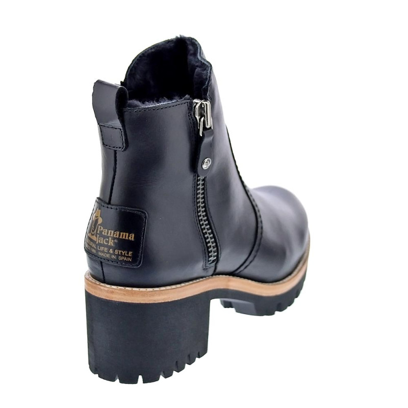 Botines Panama Jack zapatos Mujer modelo Pauline Igloo Trav B3 Negro 