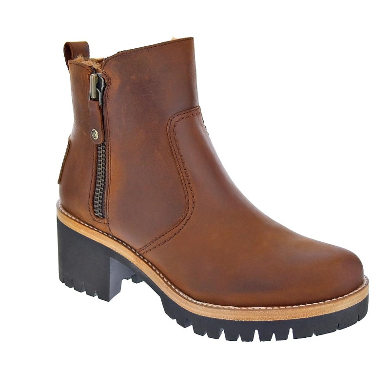 Botines Panama Jack zapatos Mujer modelo Pauline Igloo B7 Marrón 