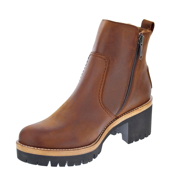 Botines Panama Jack zapatos Mujer modelo Pauline Igloo B7 Marrón 