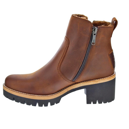 Botines Panama Jack zapatos Mujer modelo Pauline Igloo B7 Marrón 