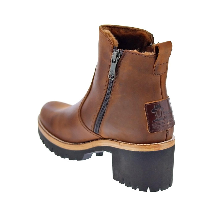 Botines Panama Jack zapatos Mujer modelo Pauline Igloo B7 Marrón 