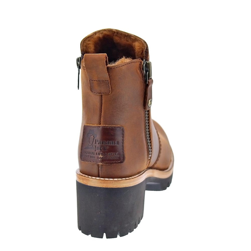 Botines Panama Jack zapatos Mujer modelo Pauline Igloo B7 Marrón 