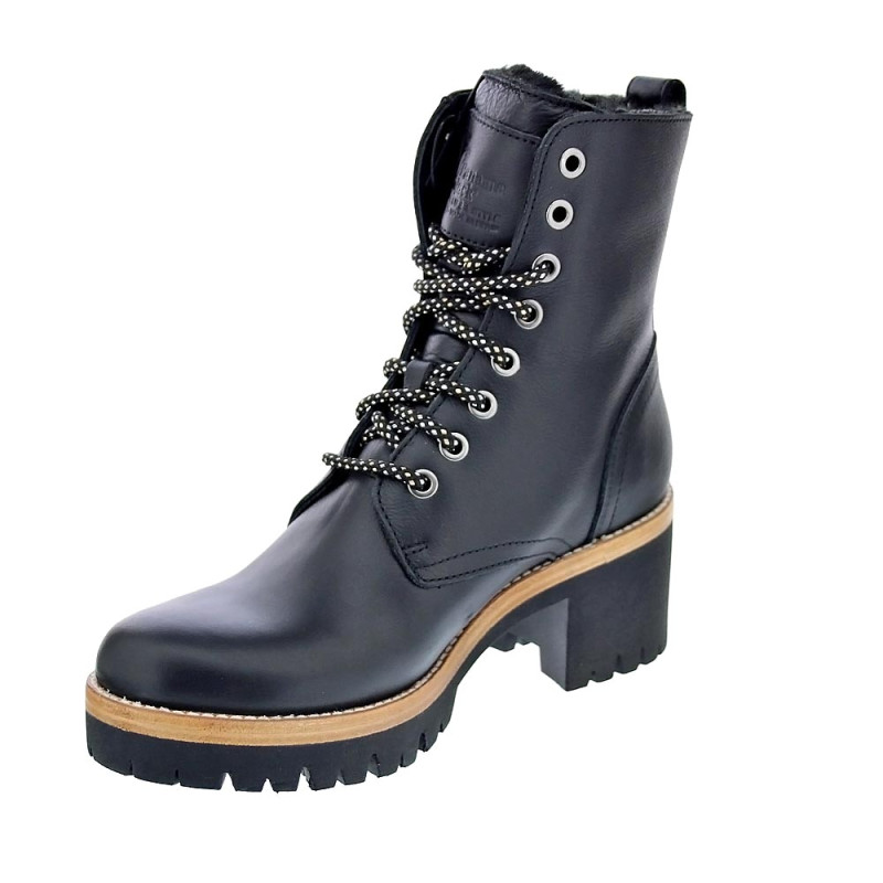 Botines Panama Jack zapatos Mujer modelo Padma B11 Negro 