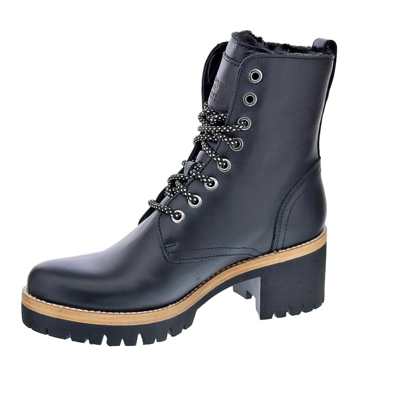 Botines Panama Jack zapatos Mujer modelo Padma B11 Negro 
