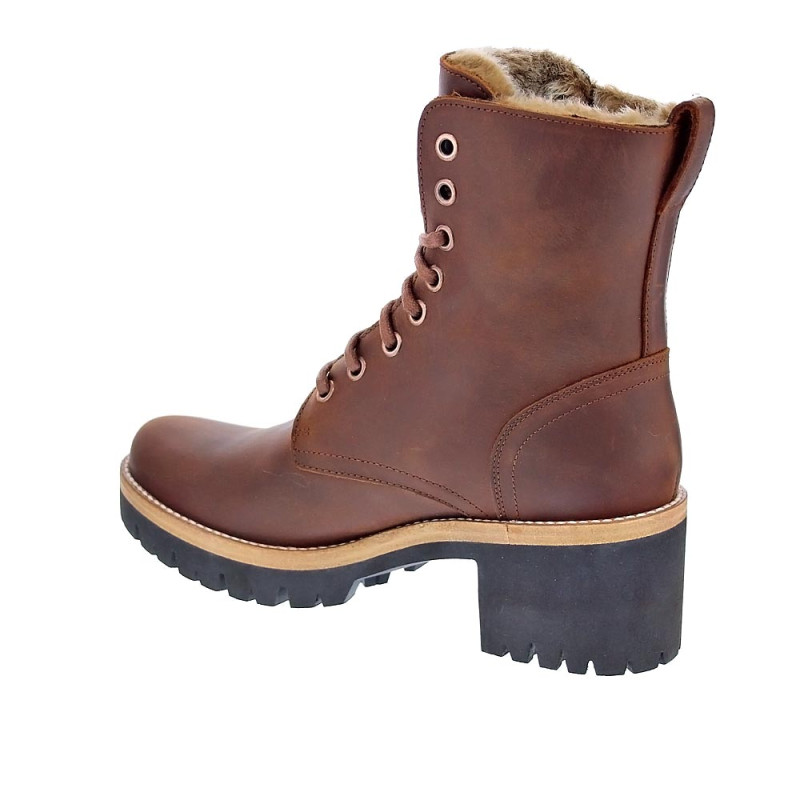 Botines Panama Jack zapatos Mujer modelo Padma B13 Marrón 