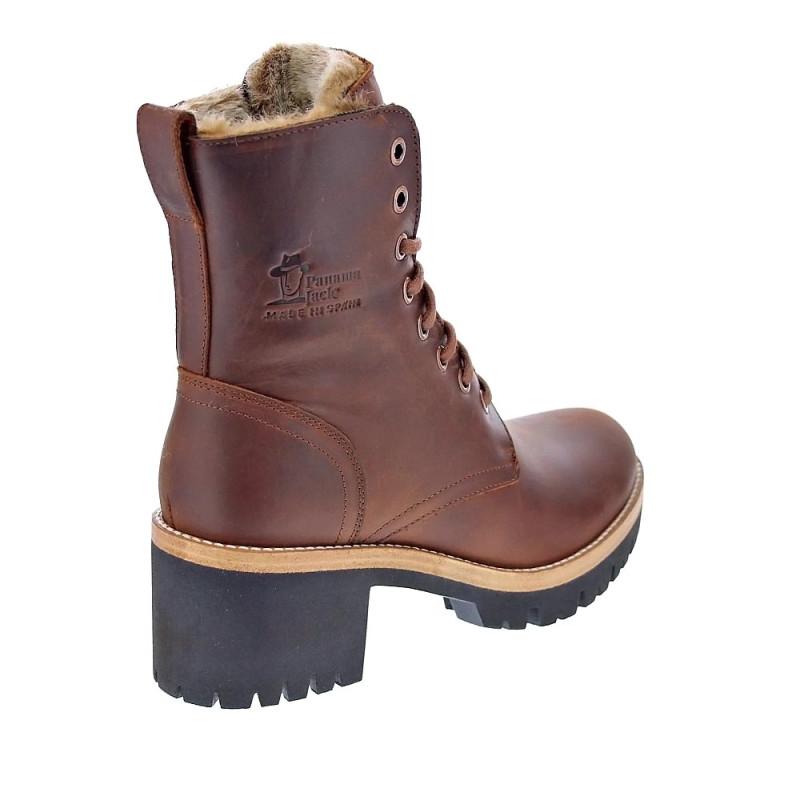 Botines Panama Jack zapatos Mujer modelo Padma B13 Marrón 
