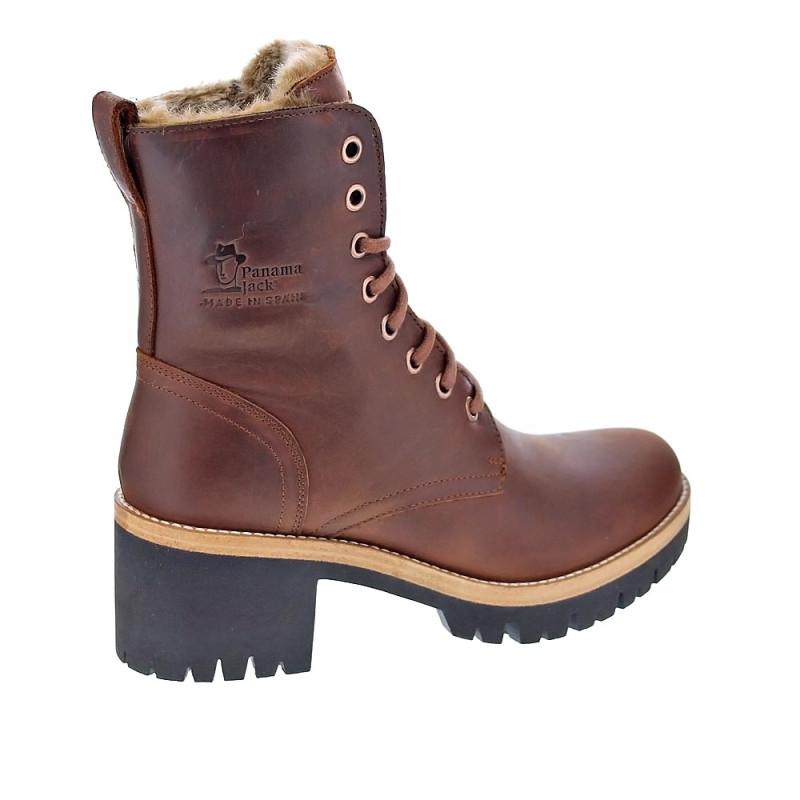 Botines Panama Jack zapatos Mujer modelo Padma B13 Marrón 