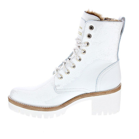 Botines Panama Jack zapatos Mujer modelo Padma B12 Blanco 