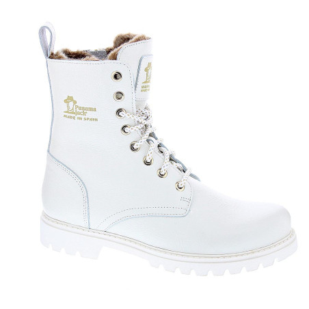 Botines Panama Jack zapatos Mujer modelo Frisia B4 Blanco 