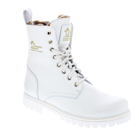 Botines Panama Jack zapatos Mujer modelo Frisia B4 Blanco 