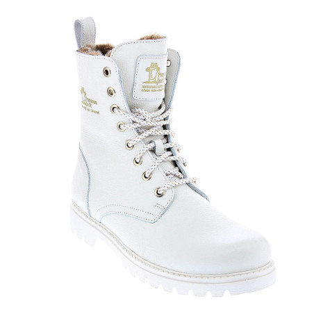Botines Panama Jack zapatos Mujer modelo Frisia B4 Blanco 