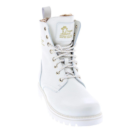 Botines Panama Jack zapatos Mujer modelo Frisia B4 Blanco 