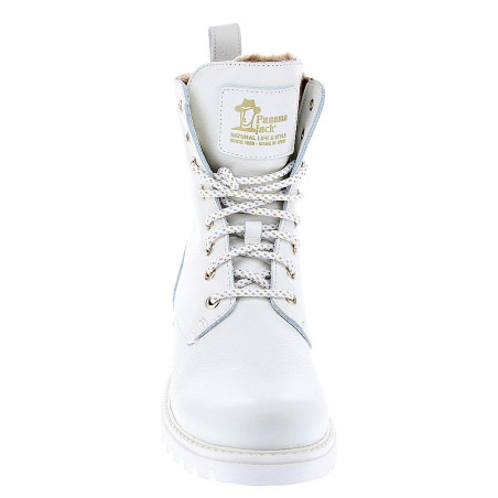 Botines Panama Jack zapatos Mujer modelo Frisia B4 Blanco 