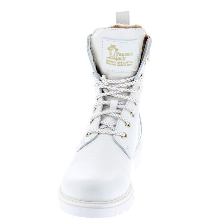 Botines Panama Jack zapatos Mujer modelo Frisia B4 Blanco 