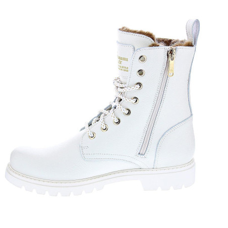 Botines Panama Jack zapatos Mujer modelo Frisia B4 Blanco 