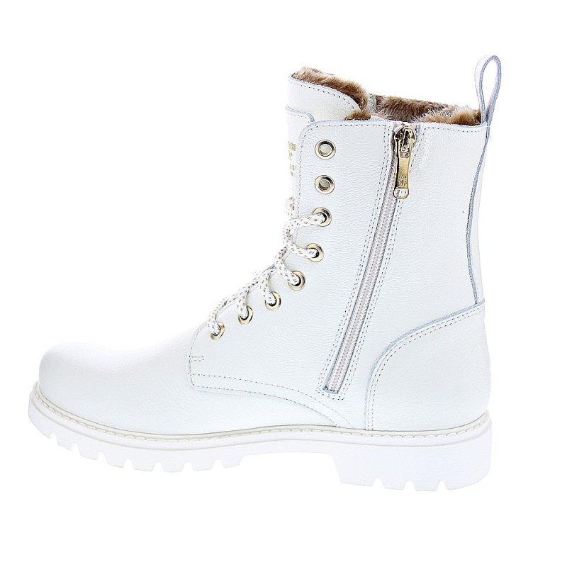 Botines Panama Jack zapatos Mujer modelo Frisia B4 Blanco 