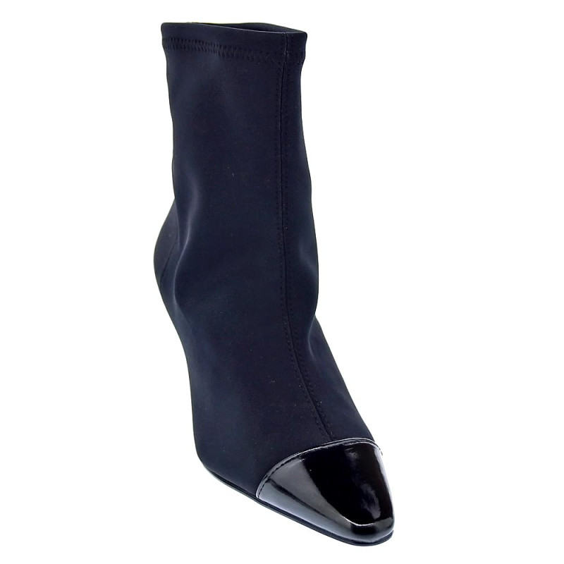 Botines Miss Elastic zapatos Mujer modelo 77645 Negro 