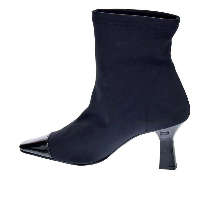 Botines Miss Elastic zapatos Mujer modelo 77645 Negro 