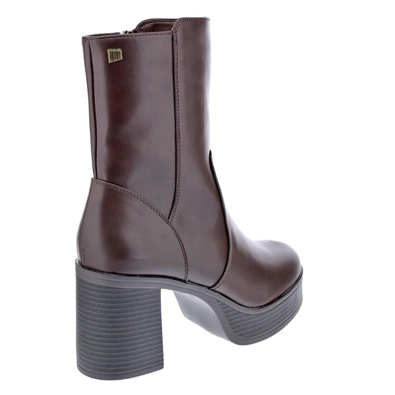 Botines Mtng zapatos Mujer modelo Sixties Marrón 