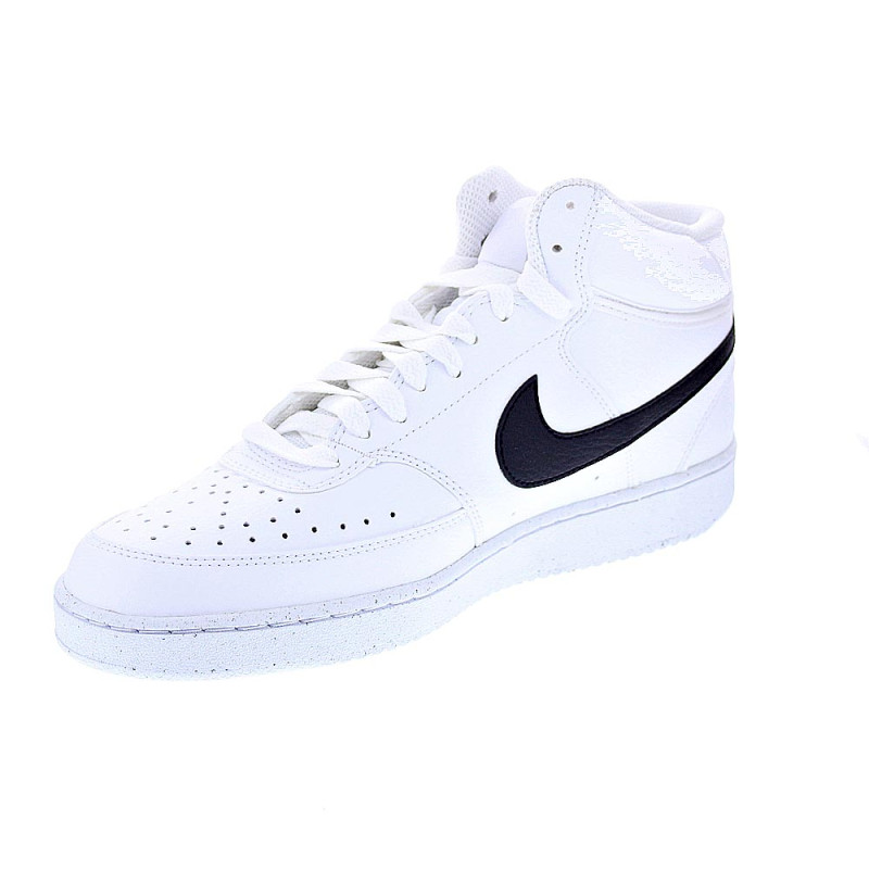 Zapatillas botas Nike zapatos Hombre modelo Court Vision Blanco 