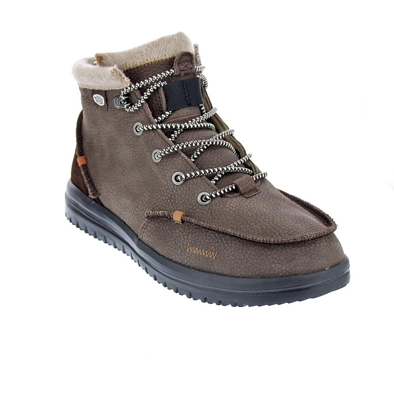 Botines Hey Dude zapatos Hombre modelo Bradley Boot Marrón 