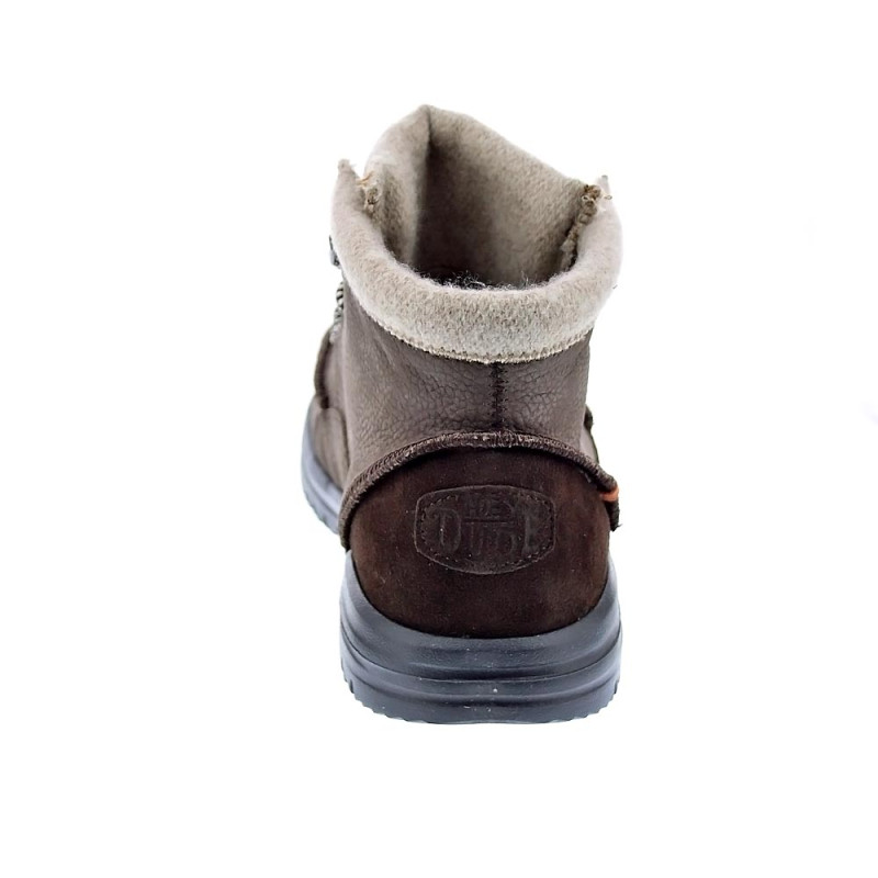 Botines Hey Dude zapatos Hombre modelo Bradley Boot Marrón 