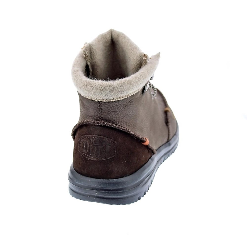 Botines Hey Dude zapatos Hombre modelo Bradley Boot Marrón 