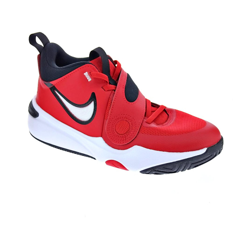 Zapatillas Nike zapatos Niño modelo Team Hustle Rojo 