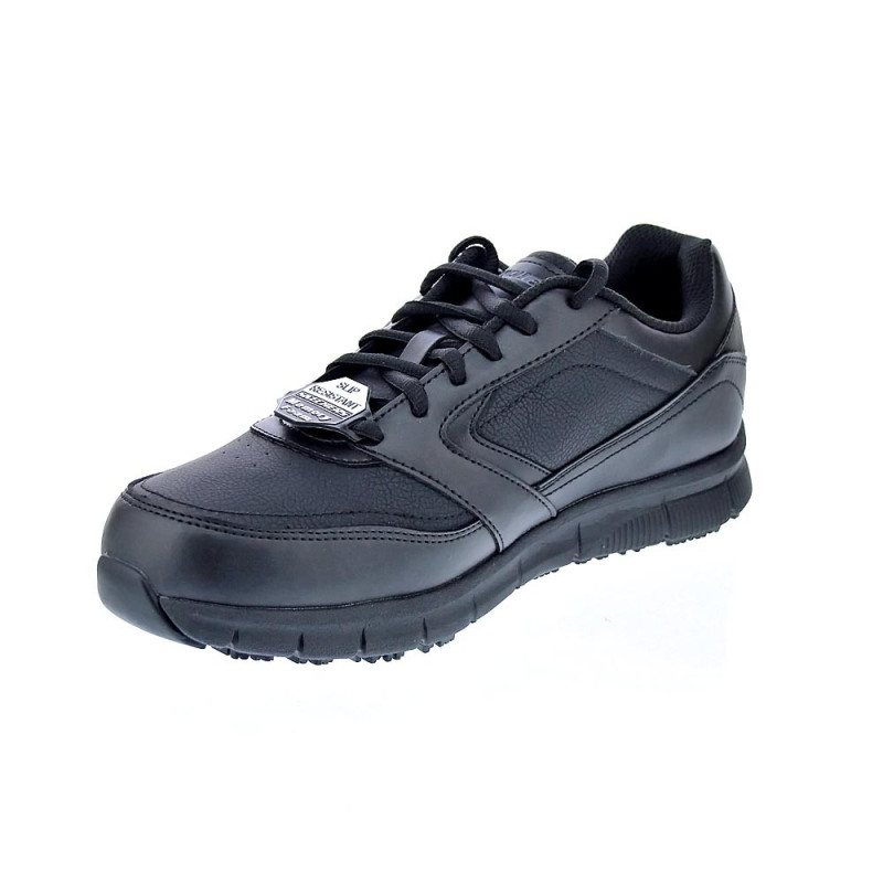 Zapatillas Skechers zapatos Hombre modelo Work Negro 