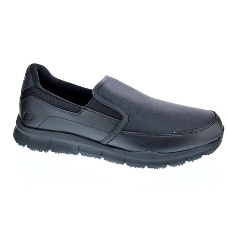 Mocasines Skechers zapatos Hombre modelo Work Negro 