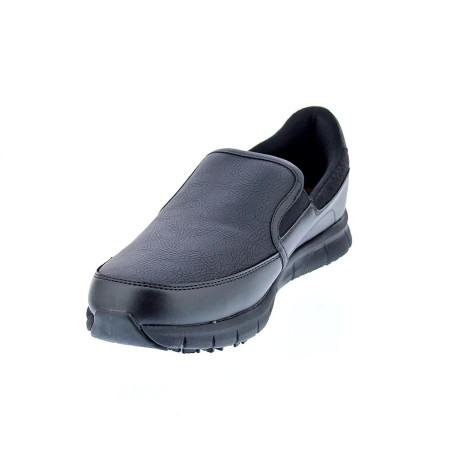 Mocasines Skechers zapatos Hombre modelo Work Negro 