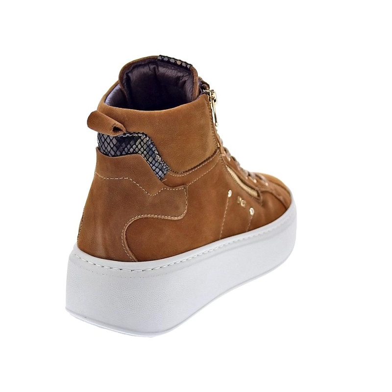 Zapatillas botas Nero Giardini zapatos Mujer modelo I308462D Marrón 