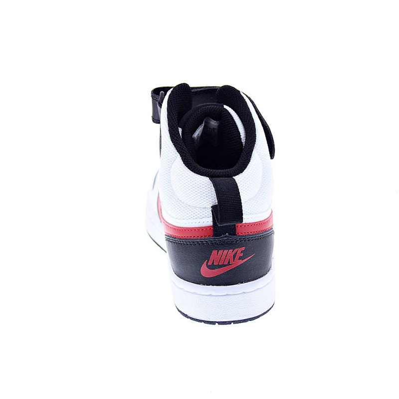 Zapatillas botas Nike zapatos Niño modelo Court Borought Blanco 