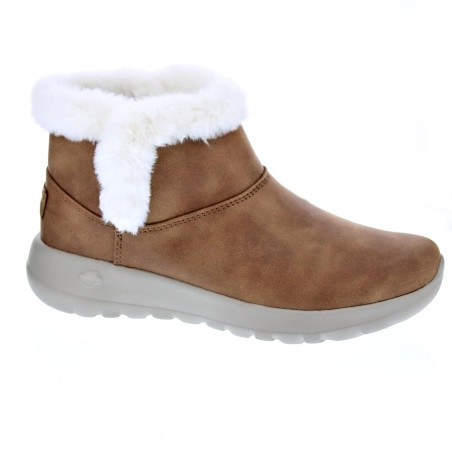 Botines Skechers zapatos Mujer modelo On the Go Marrón 
