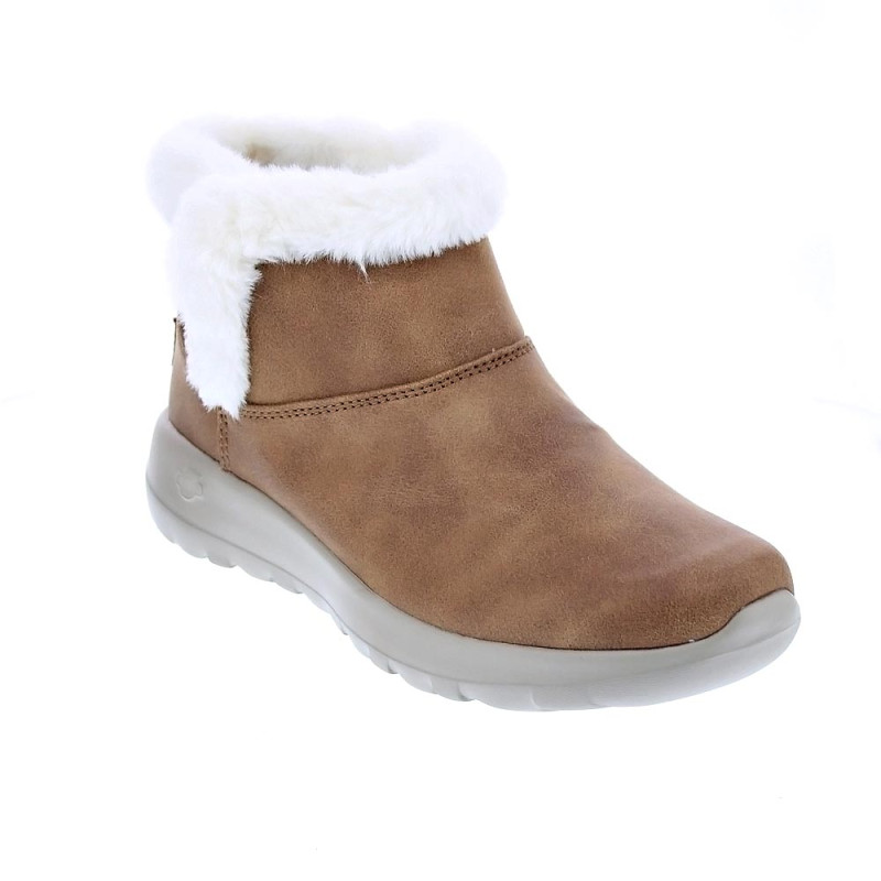 Botines Skechers zapatos Mujer modelo On the Go Marrón 