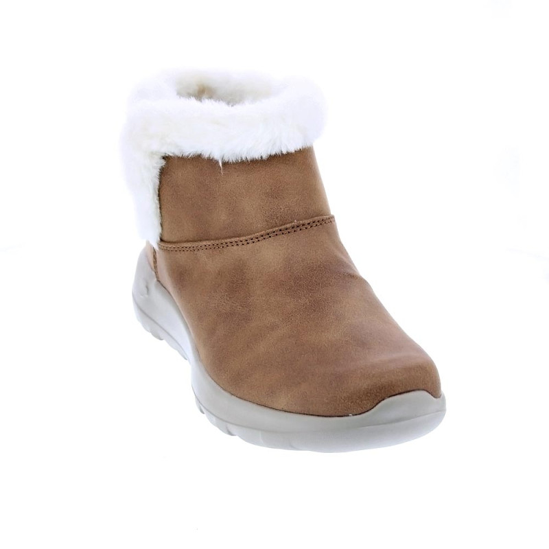 Botines Skechers zapatos Mujer modelo On the Go Marrón 