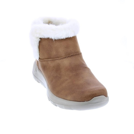 Botines Skechers zapatos Mujer modelo On the Go Marrón 