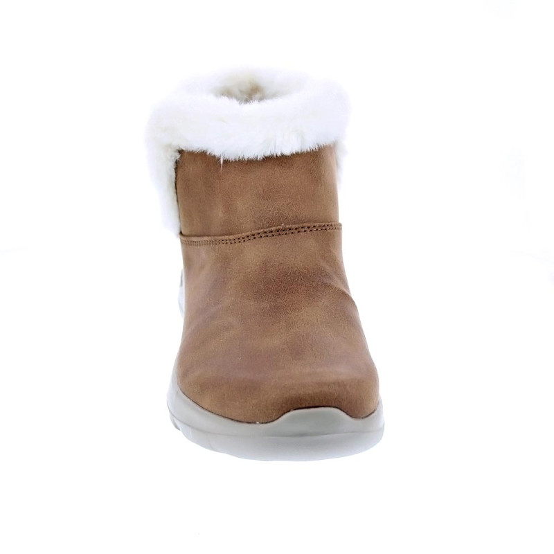 Botines Skechers zapatos Mujer modelo On the Go Marrón 