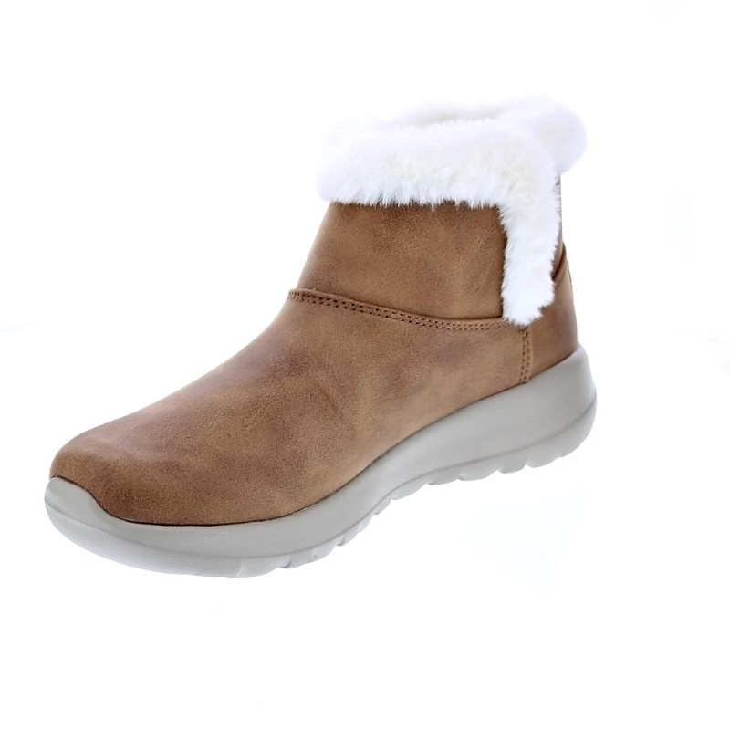 Botines Skechers zapatos Mujer modelo On the Go Marrón 