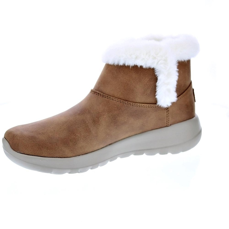 Botines Skechers zapatos Mujer modelo On the Go Marrón 