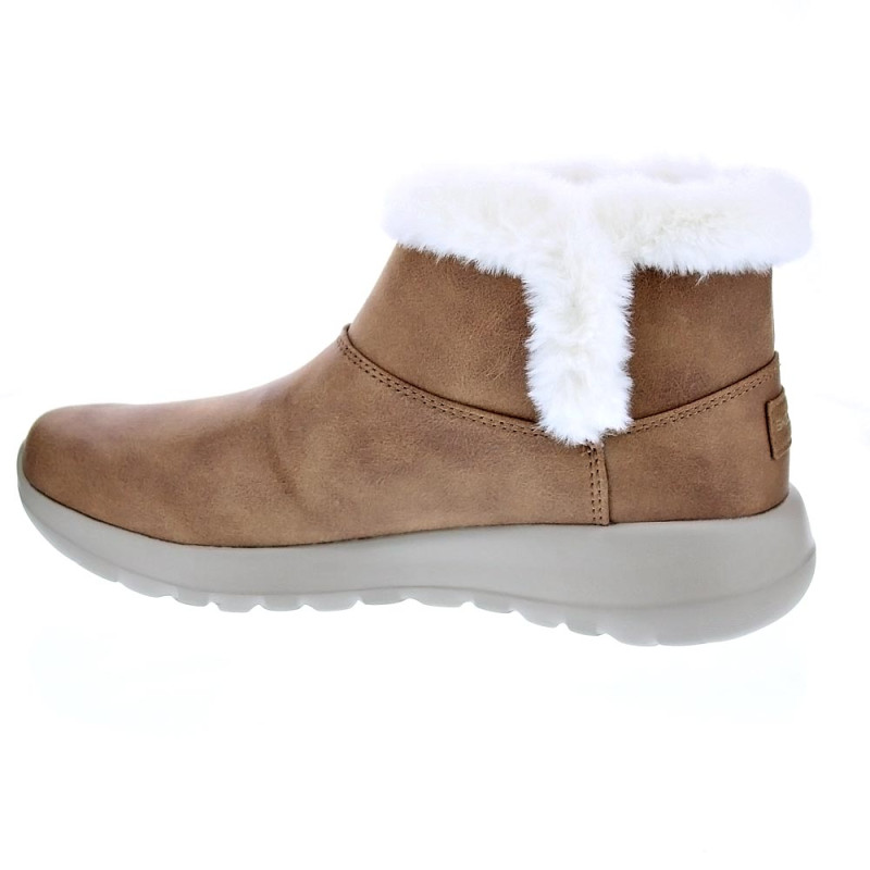 Botines Skechers zapatos Mujer modelo On the Go Marrón 