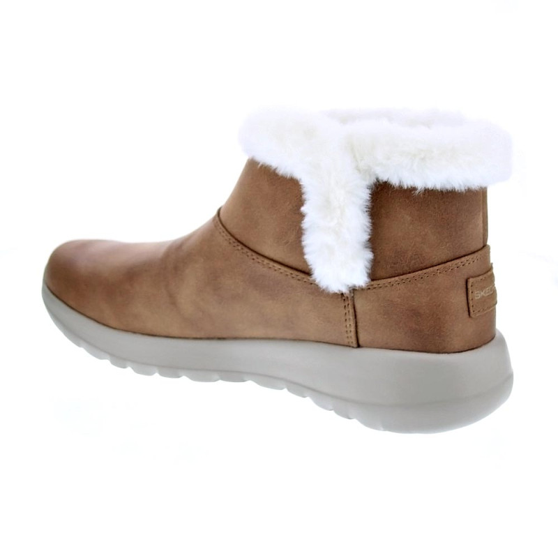 Botines Skechers zapatos Mujer modelo On the Go Marrón 
