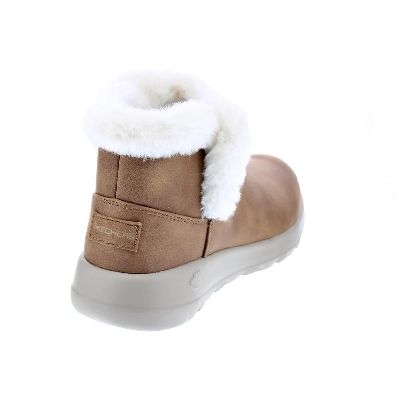 Botines Skechers zapatos Mujer modelo On the Go Marrón 
