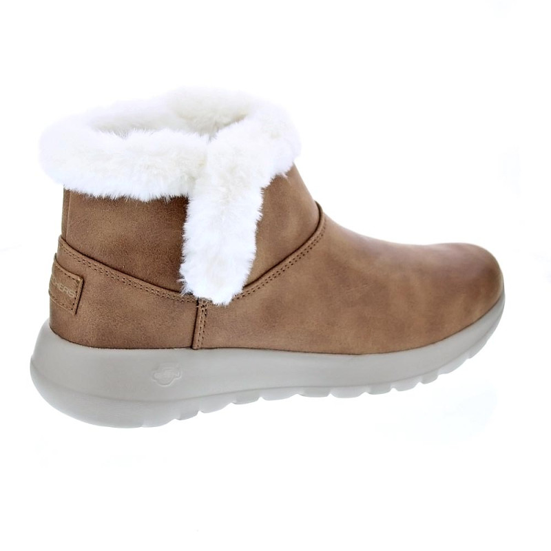 Botines Skechers zapatos Mujer modelo On the Go Marrón 